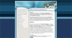Desktop Screenshot of nuweopenbaring.co.za